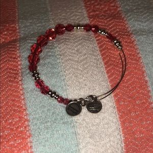 Alex and Ani breast cancer awareness bracelet